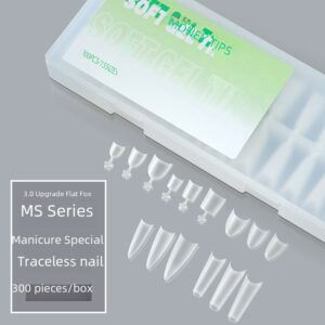 美甲手工穿戴甲专用甲片美甲贴指甲贴无痕超薄磨砂美甲店短款批发