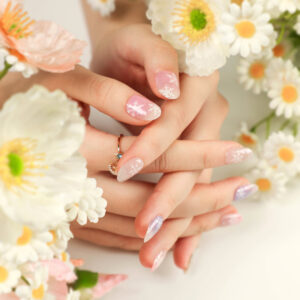 2023新款穿戴甲渐变短款假指甲贴片高级感美甲贴片甲片成品批发