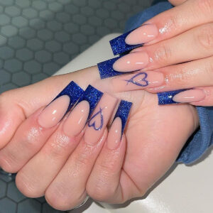 Arte de unhas transfronteiriça adesivos de unhas amor glitter unhas vestíveis adesivos de unhas removíveis peças de unhas peças de unhas de balé peças de unhas