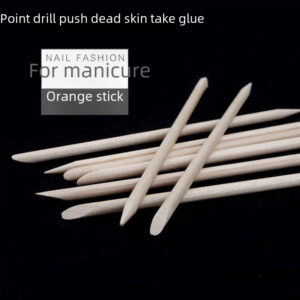 매니큐어 & 마모 네일용 오렌지 나무 막대기 작은 나무 막대기