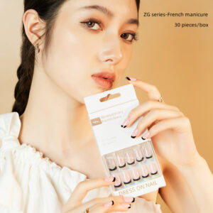 30片装法式高级穿戴甲宽甲跨境热销美甲甲片成品批发false nails