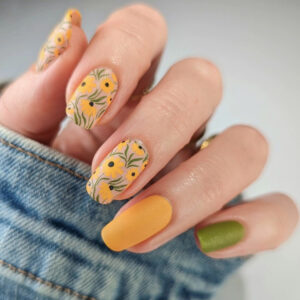 小清新指甲片穿戴甲片义乌美甲穿戴式指甲贴甲片短款假指甲美甲片